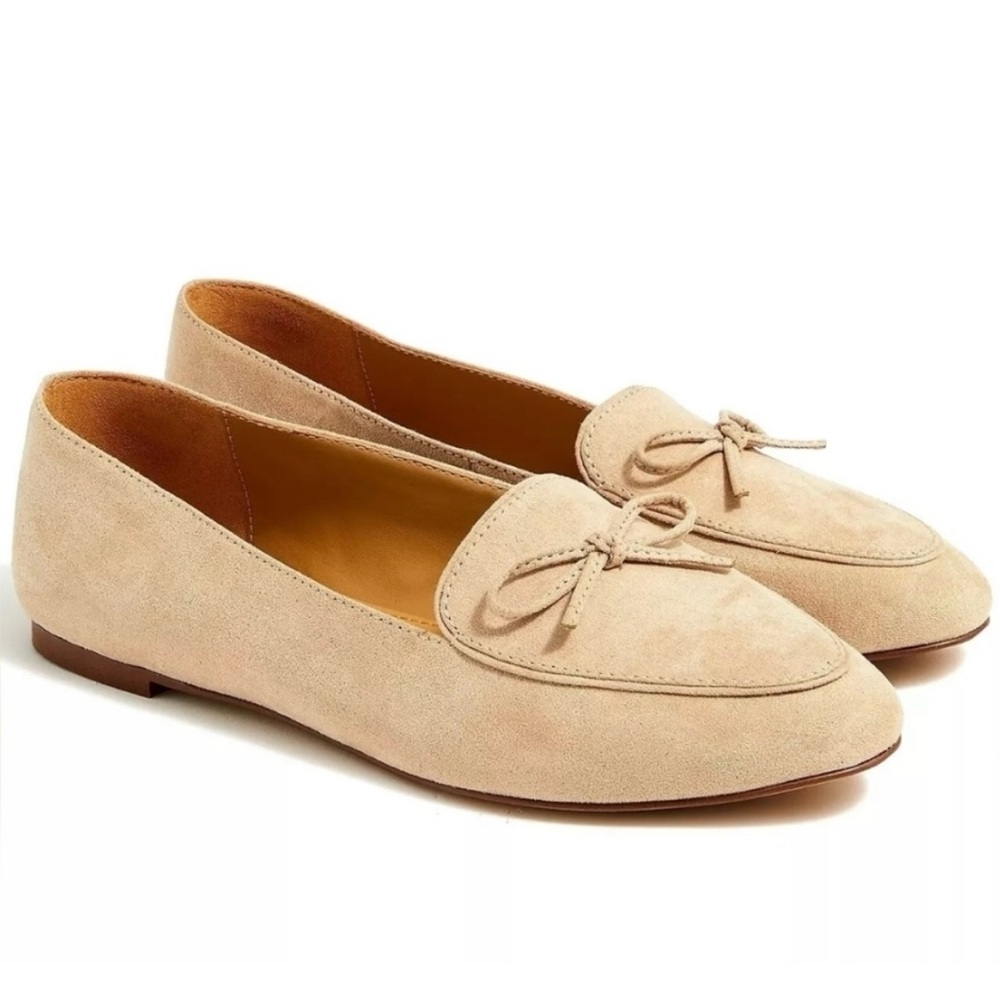 J. Crew Factory Bow Loafers